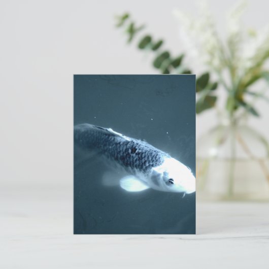 "Ghost" vis Briefkaart (Staand voorkant)