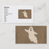 Ghost-Visitekaartje Visitekaartje (Voorkant / Achterkant)