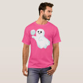 Ghost Volleybal voor meisjes Volleybal s T-shirt (Voorkant volledig)