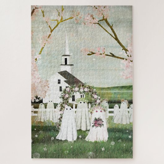 Ghost Wedding Puzzel (Verticaal)