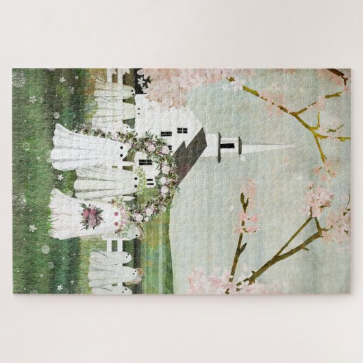 Ghost Wedding Puzzel Legpuzzel (Horizontaal)