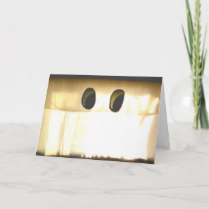 Ghost weergegeven als een gordijn kaart