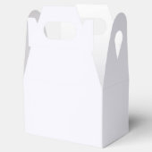Ghost White Gable Favor Box Bedankdoosjes (Geopend)