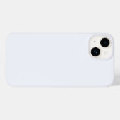 Ghost White iPhone 14 Hoesje (Achterkant (horizontaal))