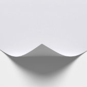 Ghost White Matte Wrapping Paper Cadeaupapier (Hoek)