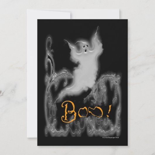 Ghost White Scroll Kaart (Voorkant)