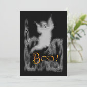 Ghost White Scroll Kaart (Staand voorkant)