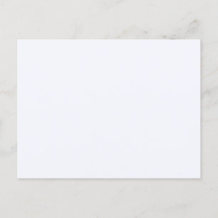 Ghost White Solid Color Briefkaart