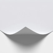 Ghost White Solid Color Cadeaupapier (Hoek)