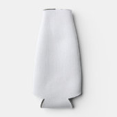 Ghost White Solid Color Flesjeskoeler (Voorkant)