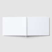 Ghost White Solid Color Gastenboek (Volledig)