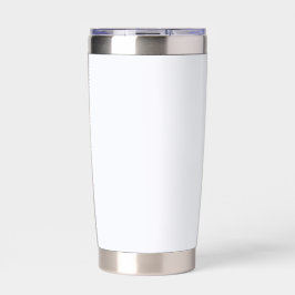 Ghost White Solid Color Geïsoleerde Drinkbeker