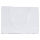Ghost White Solid Color Groot Cadeauzakje (Achterkant)