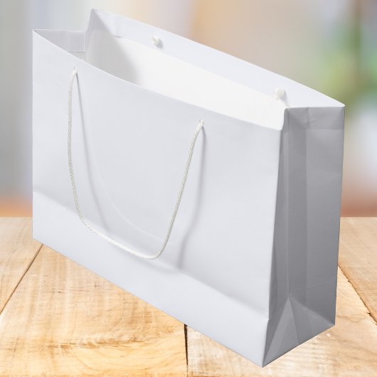 Ghost White Solid Color Groot Cadeauzakje