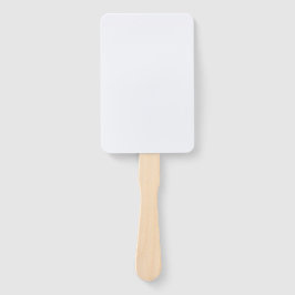 Ghost White Solid Color Handwaaier