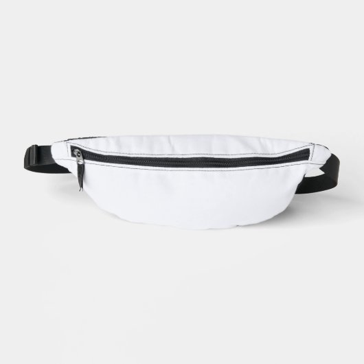 Ghost White Solid Color Heuptasje (Voorkant)