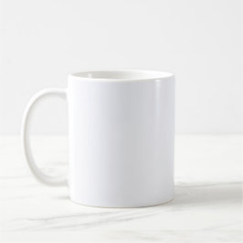 Ghost White Solid Color Koffiemok