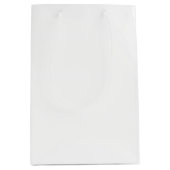 Ghost White Solid Color Medium Cadeauzakje (Voorkant)