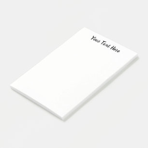 Ghost White Solid Color op maat Post-it® Notes