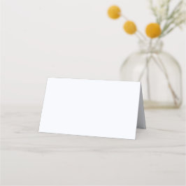 Ghost White Solid Color Plaatskaartje