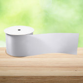 Ghost White Solid Color Satijnen Lint