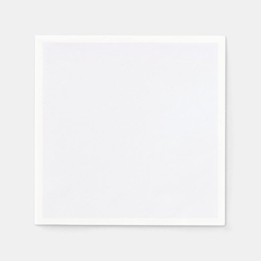 Ghost White Solid Color Servet (Voorkant)