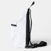 Ghost White Solid Color Sling Bag (Rechts)