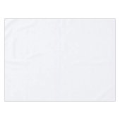 Ghost White Solid Color Tafelkleed (Voorkant (Horizontaal))