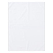 Ghost White Solid Color Tafelkleed (Voorkant)
