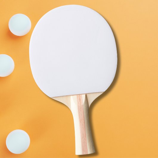 Ghost White Solid Color Tafeltennisbatje
