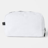 Ghost White Solid Color Toilettasje (Voorkant)
