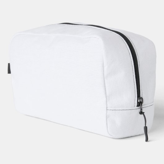 Ghost White Solid Color Toilettasje (Rechterhoek)
