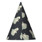 Ghost Wicked Pet Zwart Halloween Feest Feesthoedjes (Achterkant)