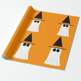 Ghost Witch Wrapping Paper Cadeaupapier