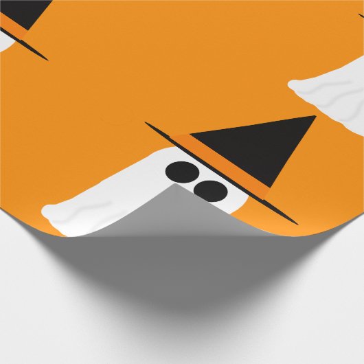 Ghost Witch Wrapping Paper Cadeaupapier (Hoek)