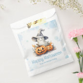 Ghost Witches Pet Jack-O' Lantern Happy Halloween Bedankzakje (Gezegeld)