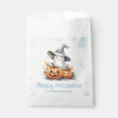 Ghost Witches Pet Jack-O' Lantern Happy Halloween Bedankzakje (Voorkant)