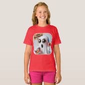 Ghost with a Lollipop beroemd gemaakt door Natasha T-shirt (Voorkant volledig)