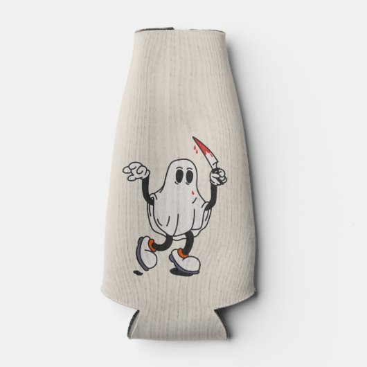 Ghost with blood knife flesjeskoeler (Voorkant)