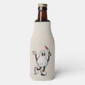 Ghost with blood knife flesjeskoeler (Fles Voorkant)