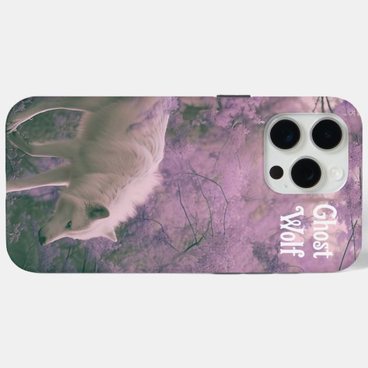 Ghost Wolf Case-Mate iPhone Case (Achterkant (horizontaal))