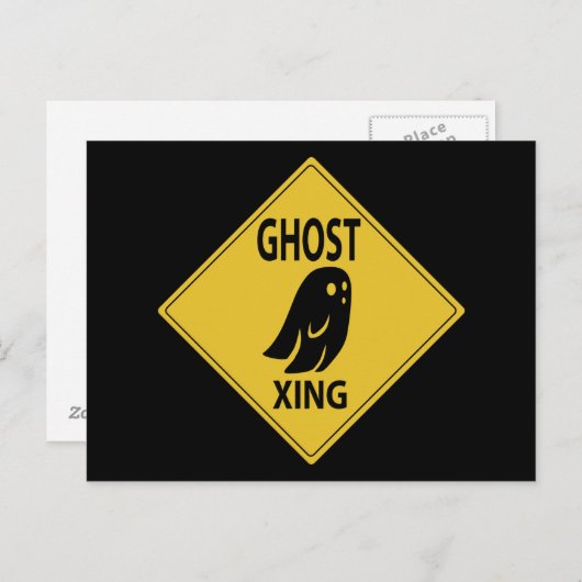 Ghost Xing Briefkaart (Voorkant / Achterkant)