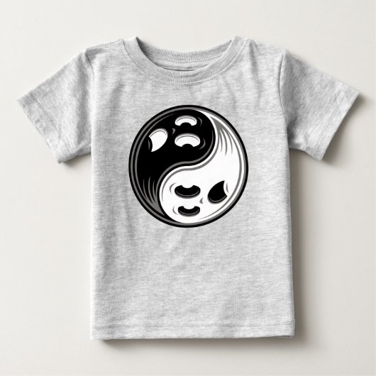 Ghost Yin Yang Black en White (Voorkant)