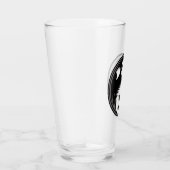 Ghost Yin Yang Black en White Glas (Rechts)