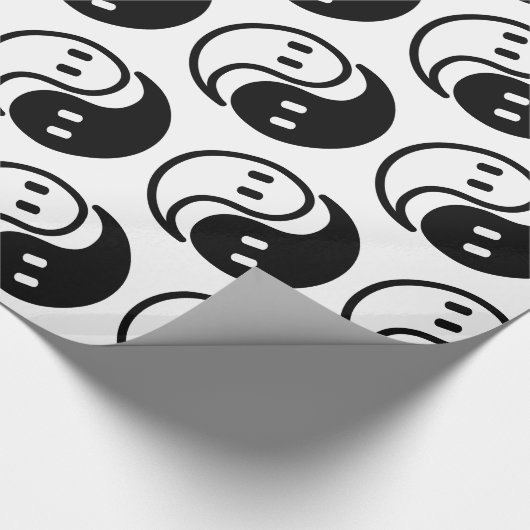 Ghost Yin Yang Cadeaupapier (Hoek)