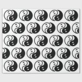 Ghost Yin Yang Cadeaupapier (Vlak)