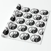 Ghost Yin Yang Cadeaupapier (Uitgerold)
