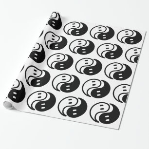 Ghost Yin Yang Cadeaupapier