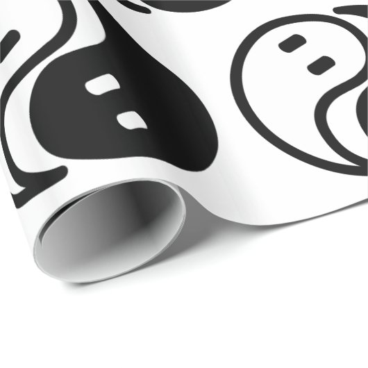 Ghost Yin Yang Cadeaupapier (Rol Hoek)