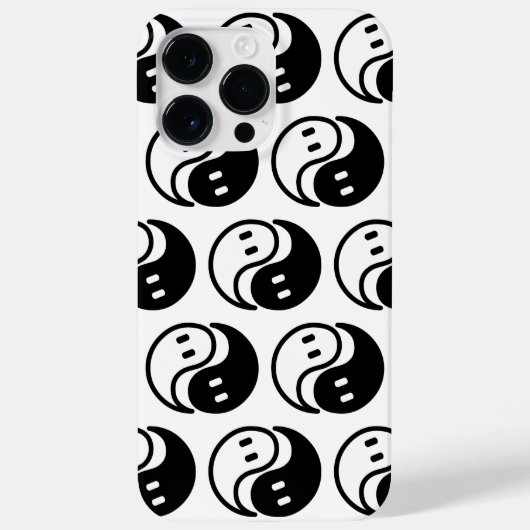 Ghost Yin Yang Case-Mate iPhone Case (Achterkant)